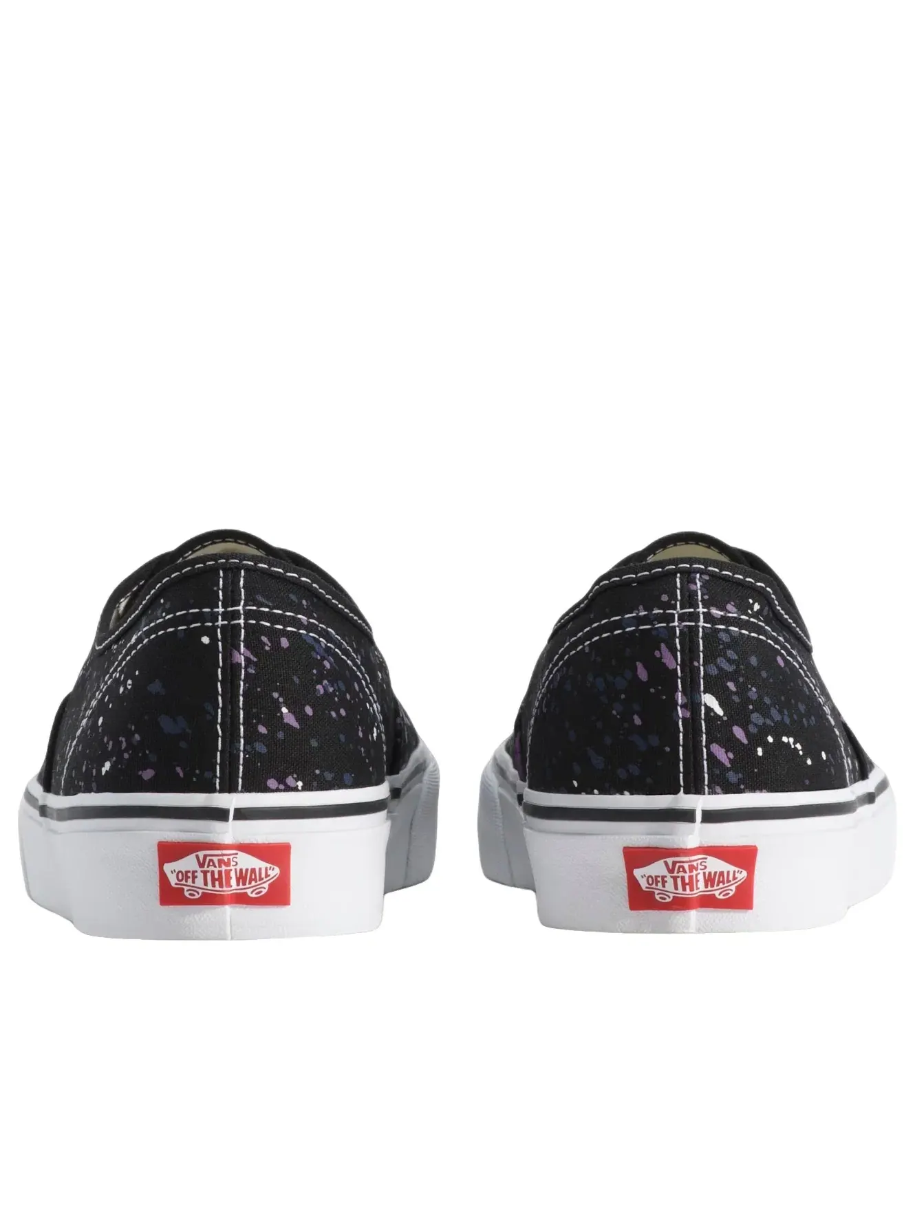 Мужские кеды с низким верхом Vans Authentic Splatter Black — изображение 3 из 4, черный
