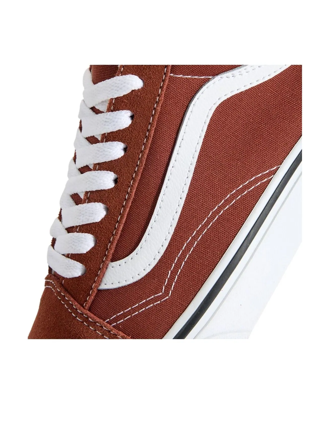 Vans Color Theory Old Skool 'Reddish Brown' — изображение 5 из 5, коричневый/белый