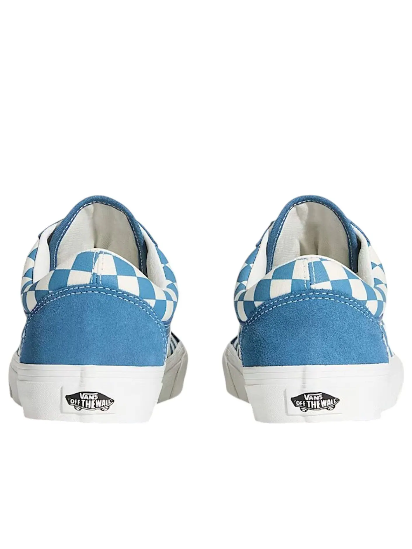 Vans Old Skool 'Checkerboard Navy Blue' — изображение 4 из 5, темно-синий синий