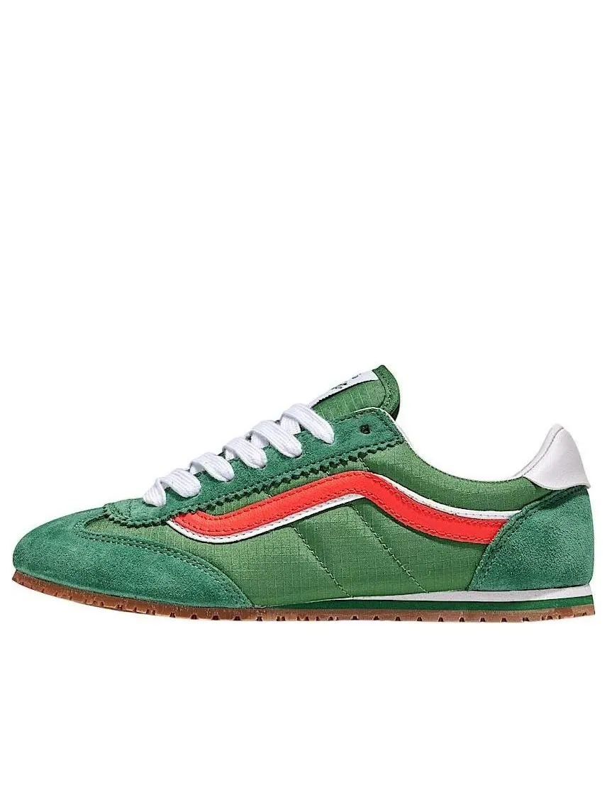 Кроссовки Vans Super Low Pro 'Green Red' — изображение 1 из 4, зеленый
