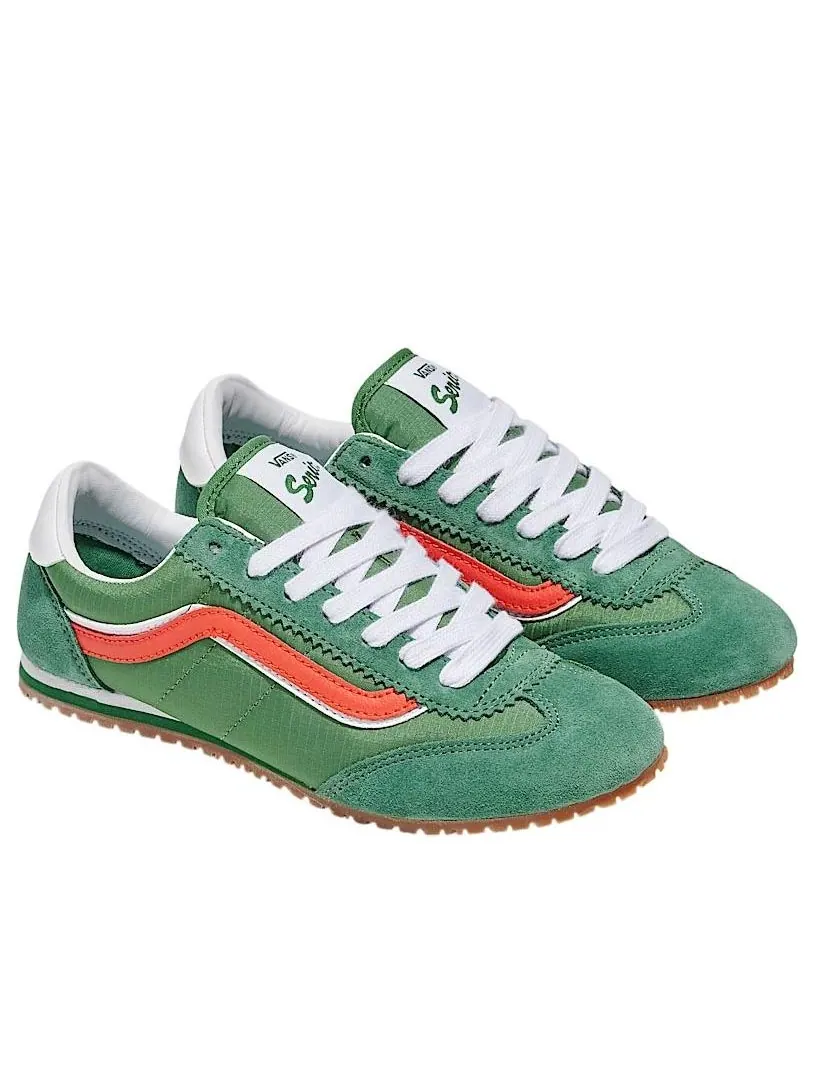 Кроссовки Vans Super Low Pro 'Green Red' — изображение 2 из 4, зеленый