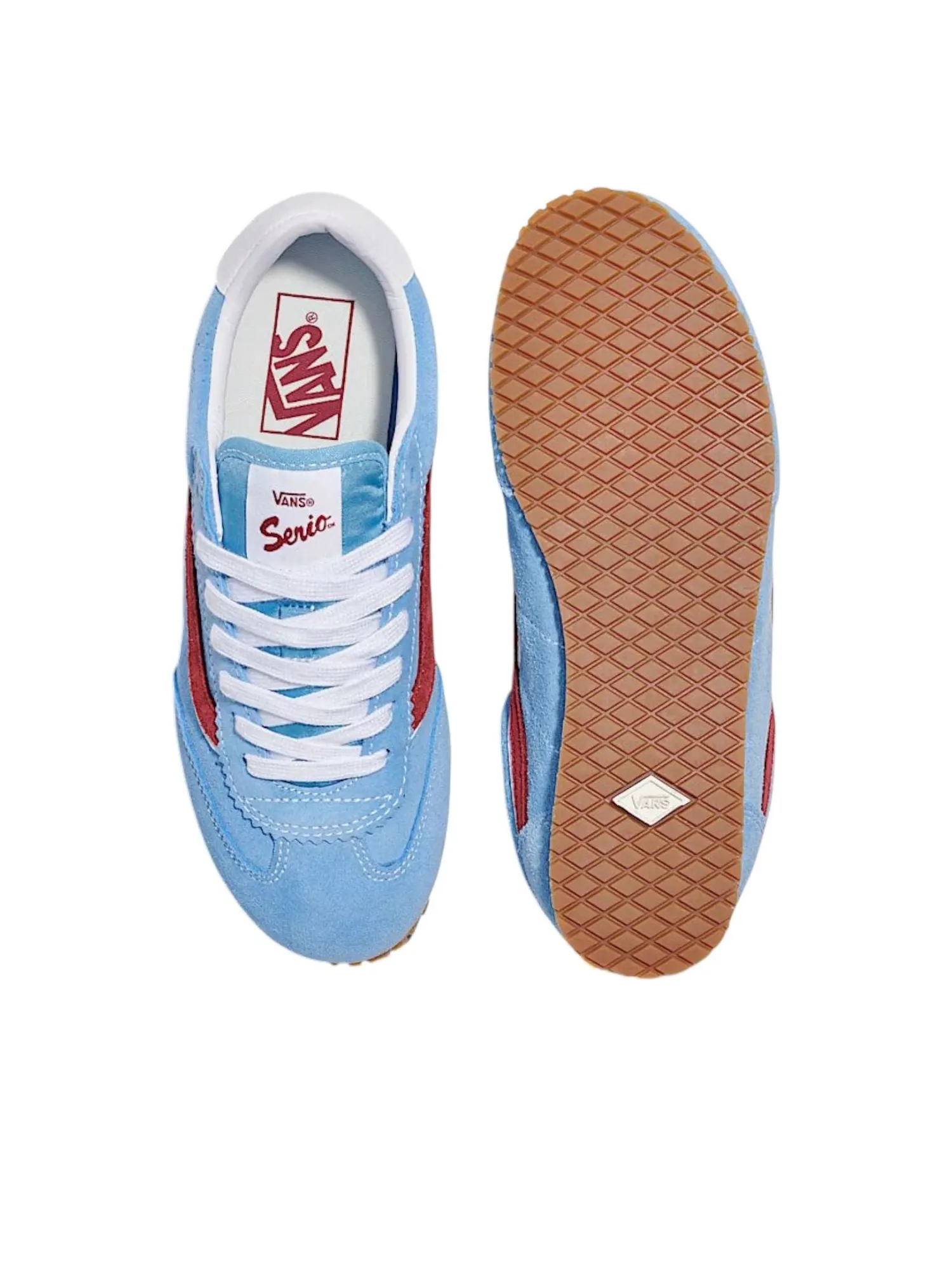 Кроссовки Vans Super Lowpro 'Heritage Blue' — изображение 3 из 4, синий