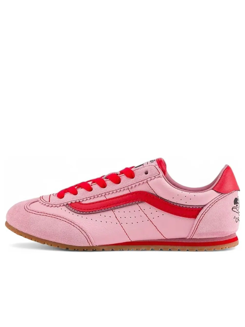 Кроссовки Vans x Rirroo Super LowPro 'Pink Red' — изображение 1 из 5, розовый