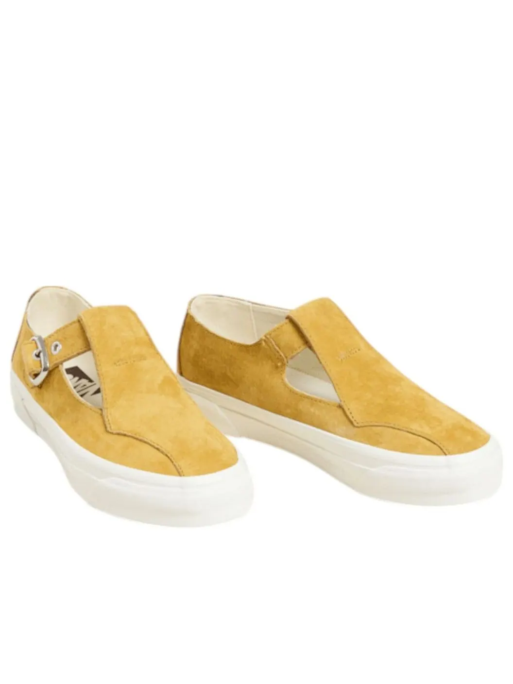 Кроссовки Vans Premium Mary Jane Suede 'Harvest Gold Brown' — изображение 3 из 3, желтый