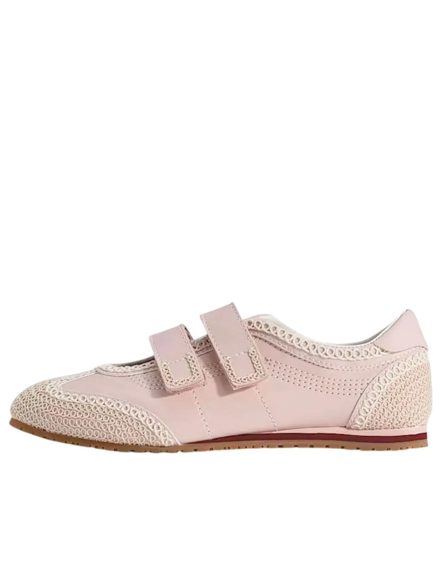 Кроссовки (WMNS) Vans Premium Mary Jane Super Lowpro 'Sepia Rose Pink' — изображение 1 из 5, розовый