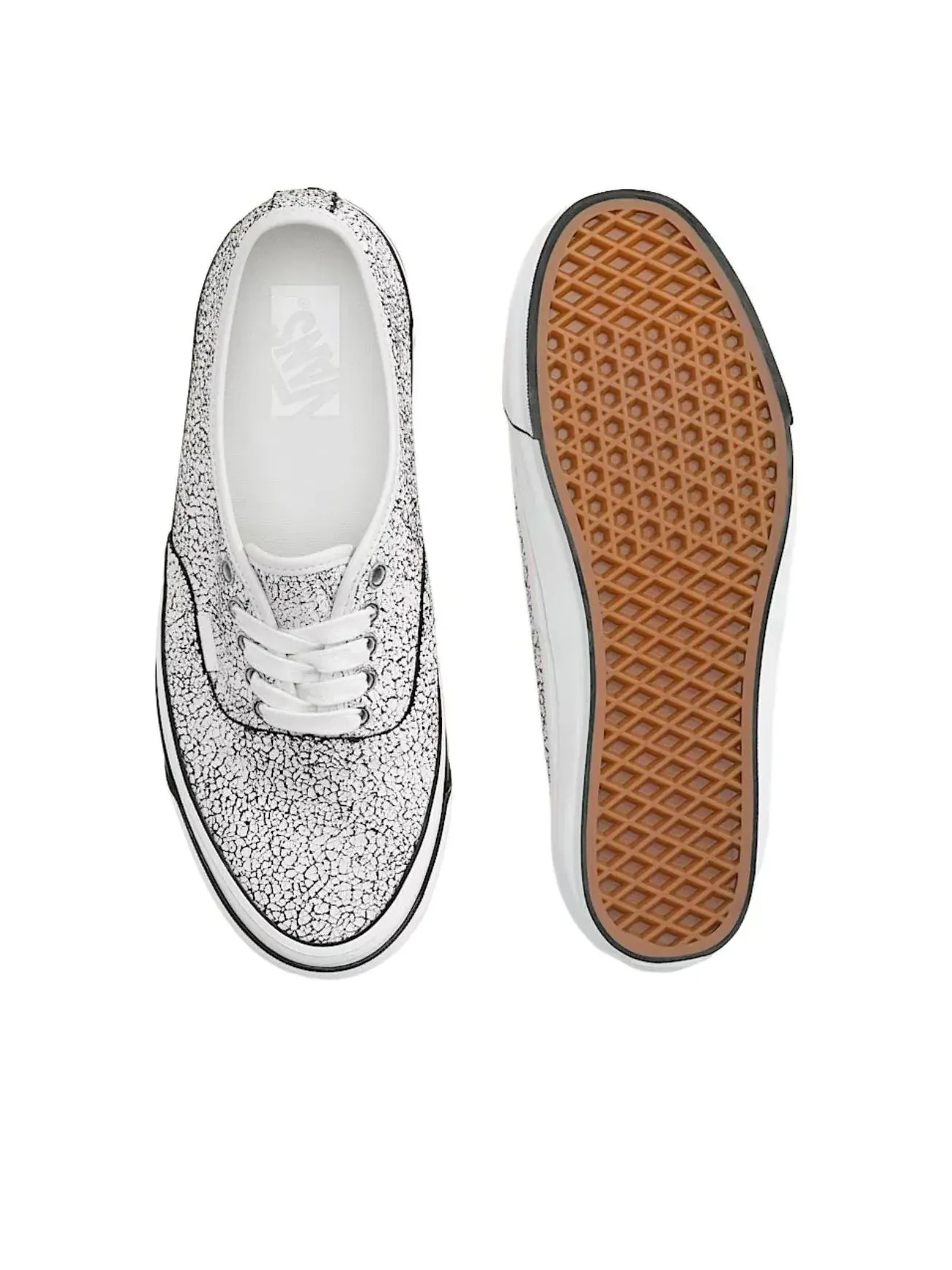 Кеды Vans Premium Authentic 'Overpaint Blanc De Blanc' VN000D9NJVY — изображение 3 из 4, белый