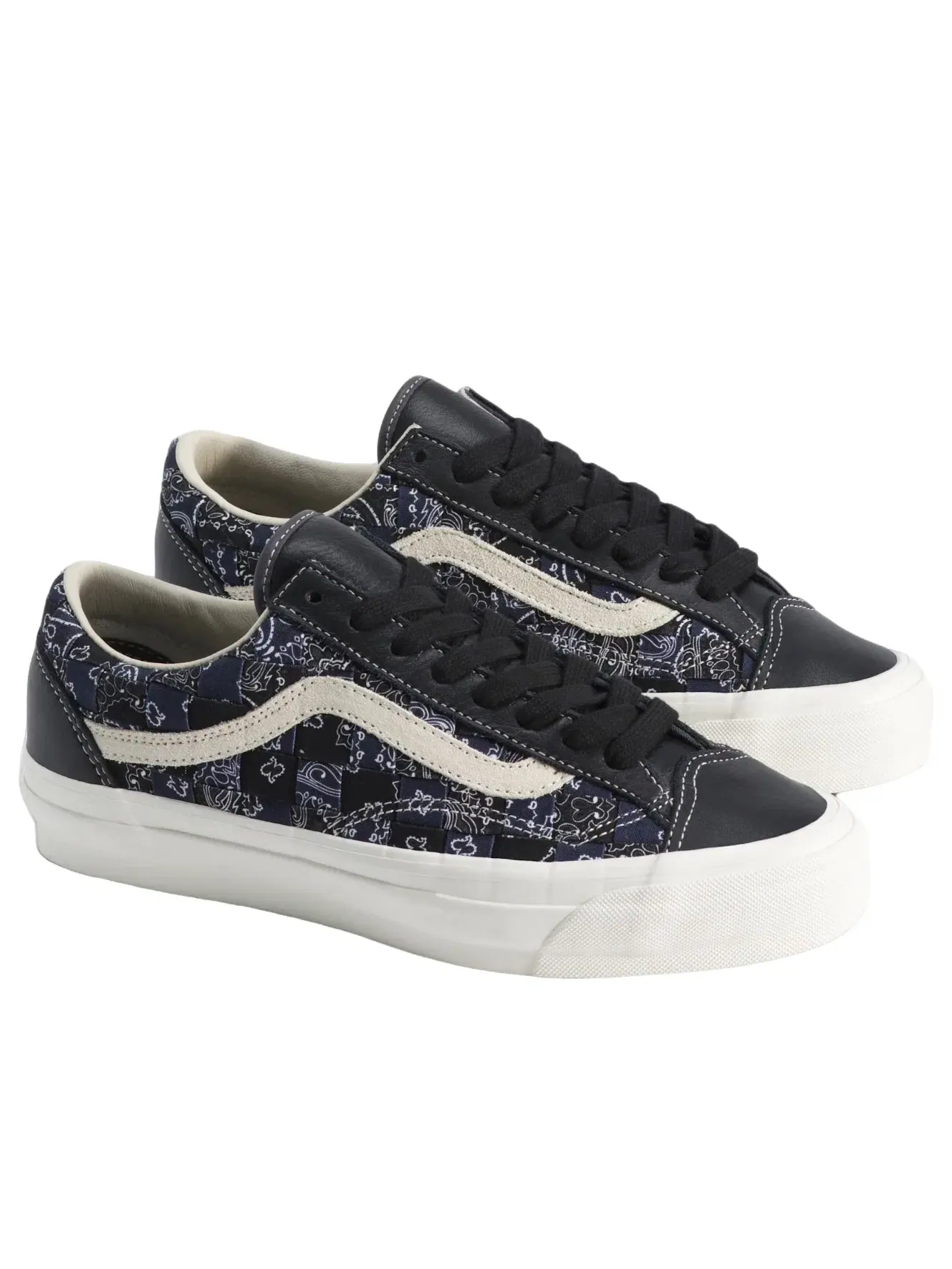 Мужские кеды с круглым носком Premium Old Skool Vans — изображение 2 из 4, черный