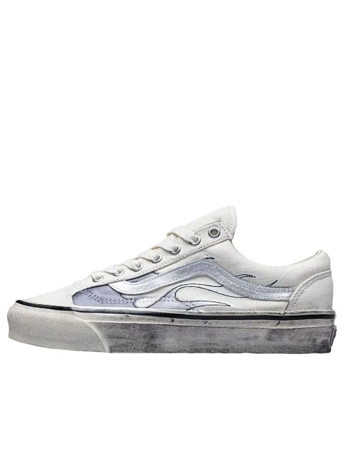 Кроссовки Vans Old Skool LX 'Archive Flame White' — изображение 1 из 1, белый