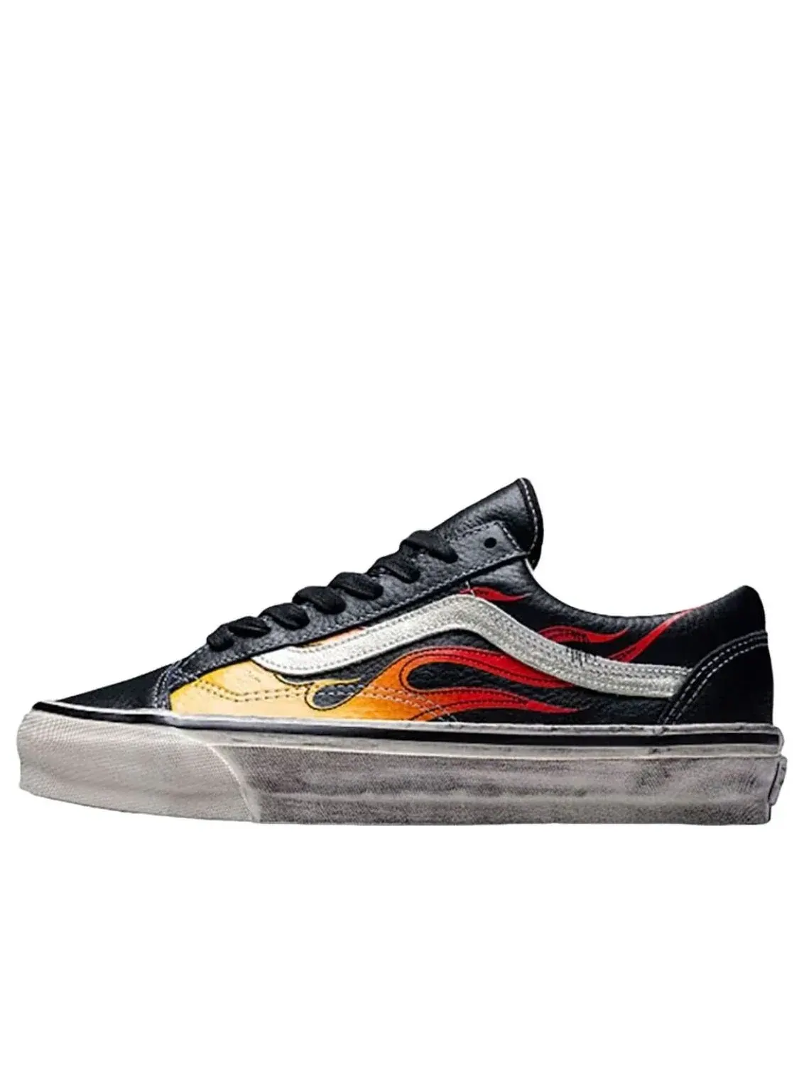 Кроссовки Vans Old Skool LX 'Archive Flame Black Red' — изображение 1 из 1, черный