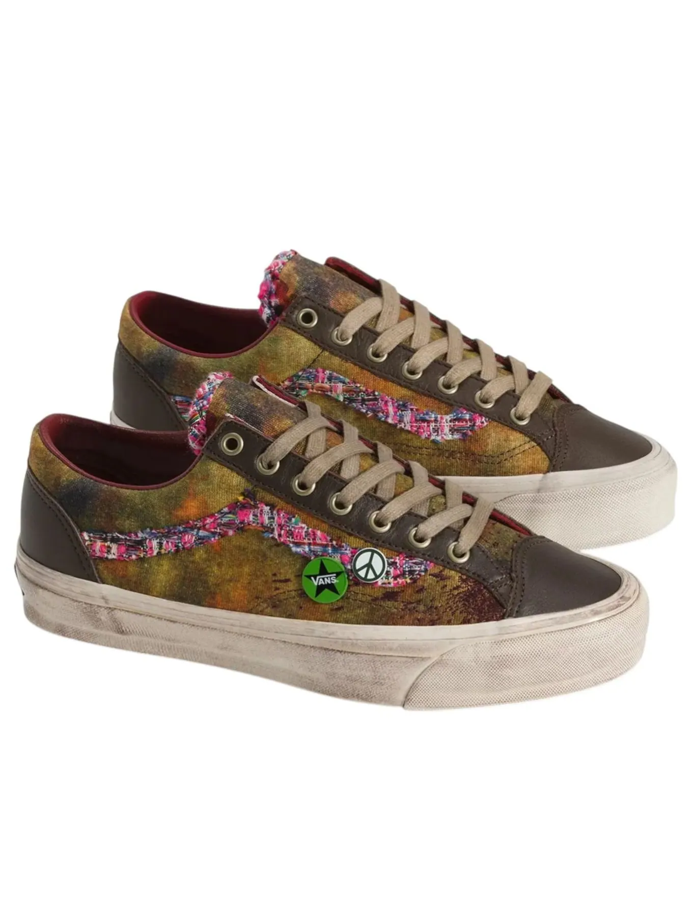 Кроссовки Vans Old Skool 36 LX Souvenir 'Warm Brown' — изображение 2 из 4, коричневый