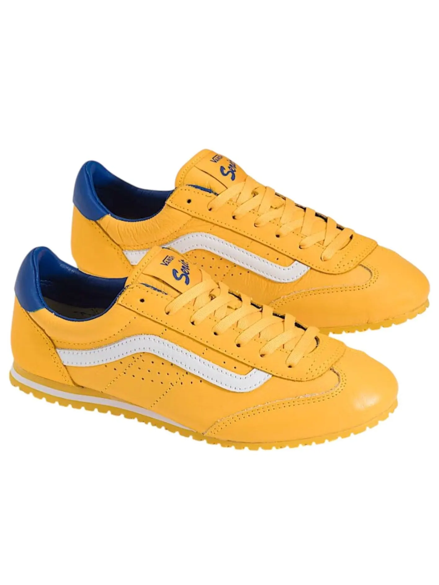Кроссовки Vans Premium Super Lowpro 'Yellow' — изображение 2 из 4, желтый