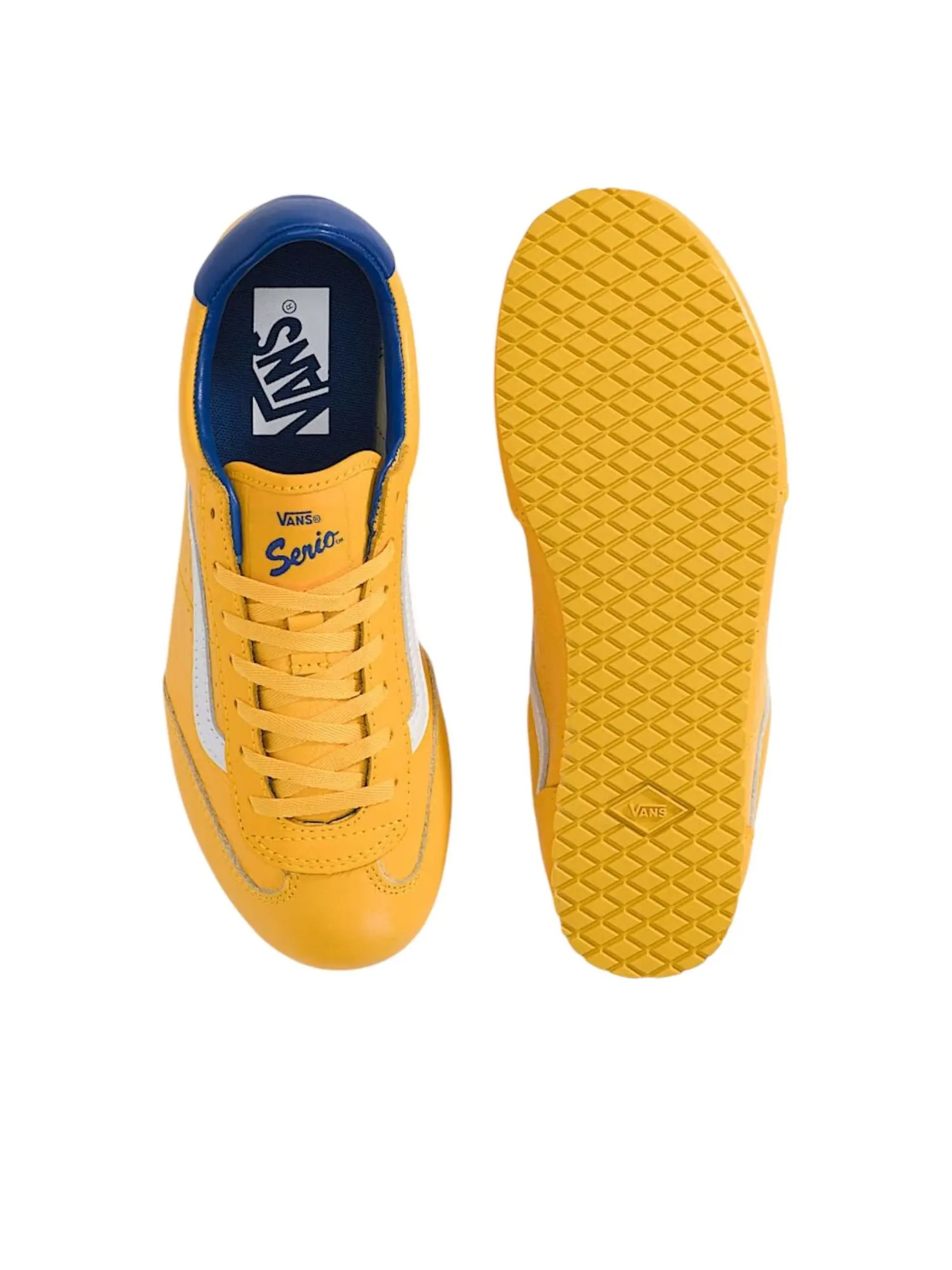 Кроссовки Vans Premium Super Lowpro 'Yellow' — изображение 3 из 4, желтый