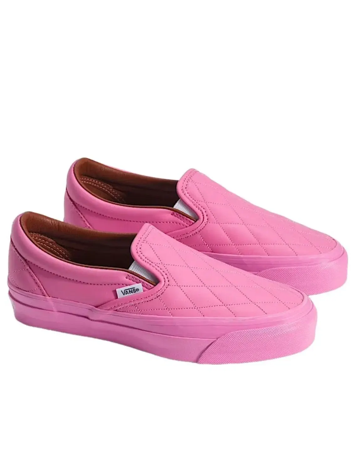Слипоны Vans Premium Classic Slip-On 'Pink' VN000D9WPNK — изображение 2 из 4, розовый