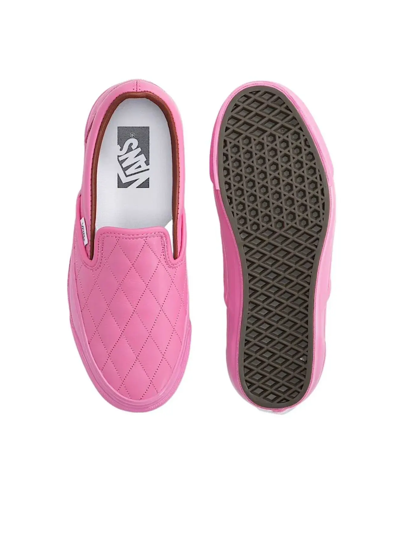 Слипоны Vans Premium Classic Slip-On 'Pink' VN000D9WPNK — изображение 3 из 4, розовый