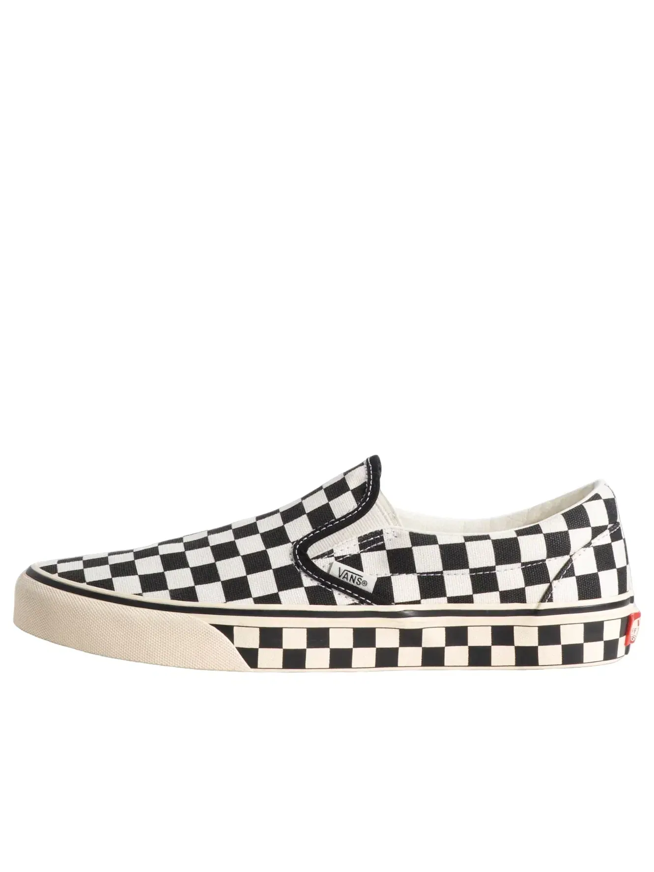 Мужские кеды Slip-On с принтом Vans — изображение 1 из 4, белый