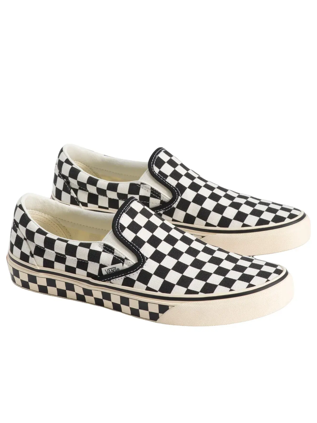 Мужские кеды Slip-On с принтом Vans — изображение 2 из 4, белый