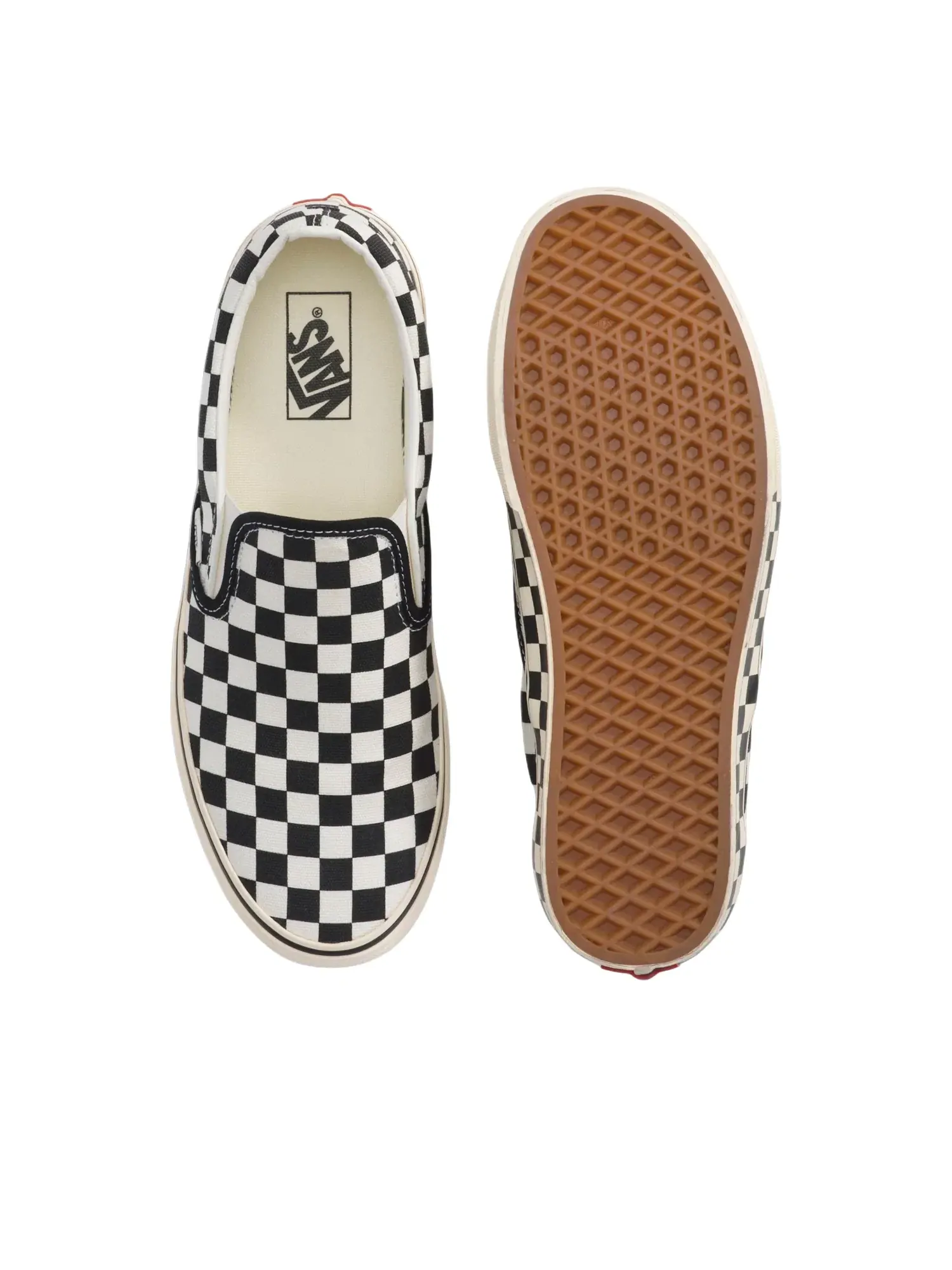 Мужские кеды Slip-On с принтом Vans — изображение 4 из 4, белый