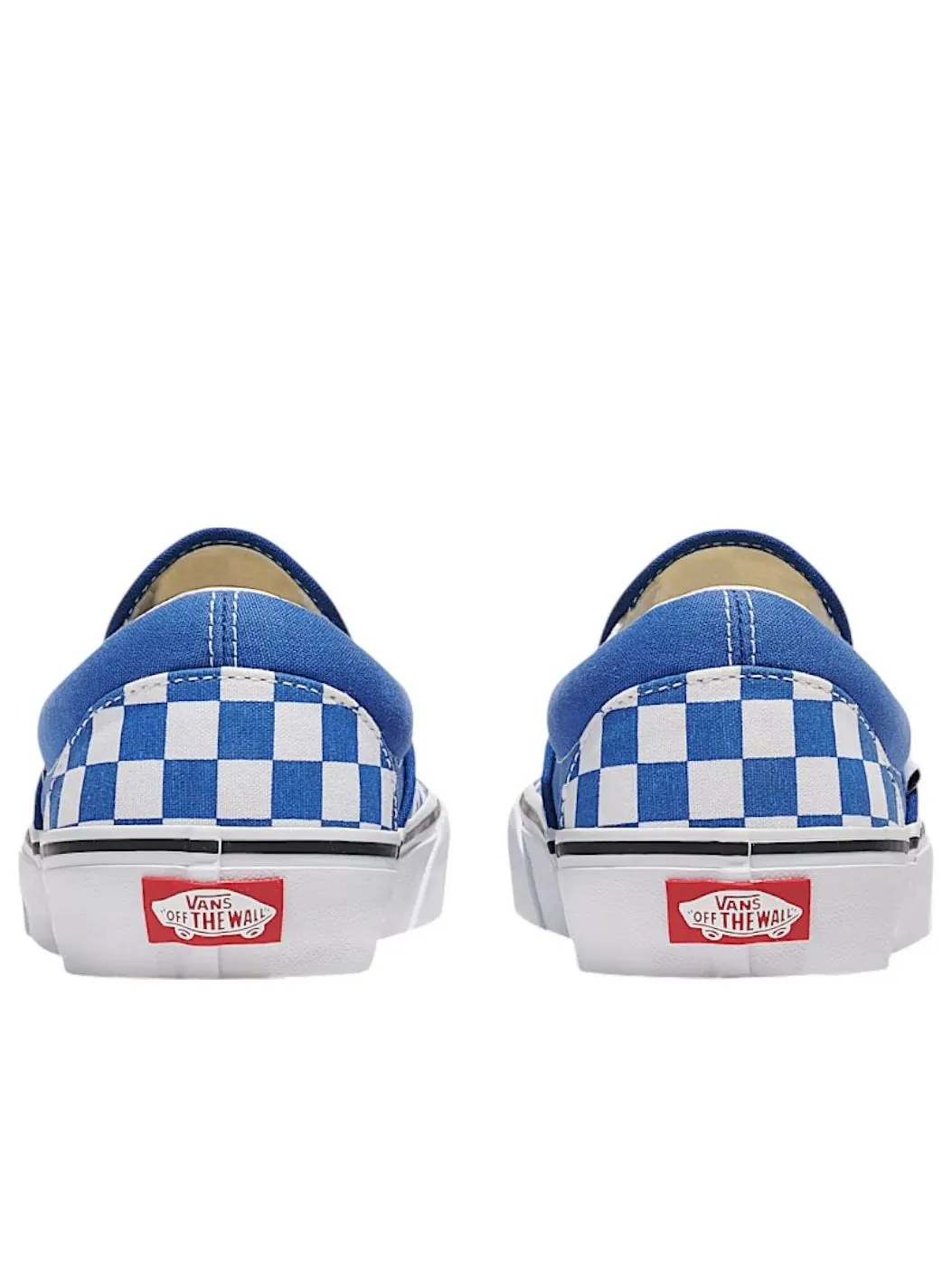 Vans Classic Slip-On Checkerboard 'Blue White' — изображение 3 из 3, синий/белый
