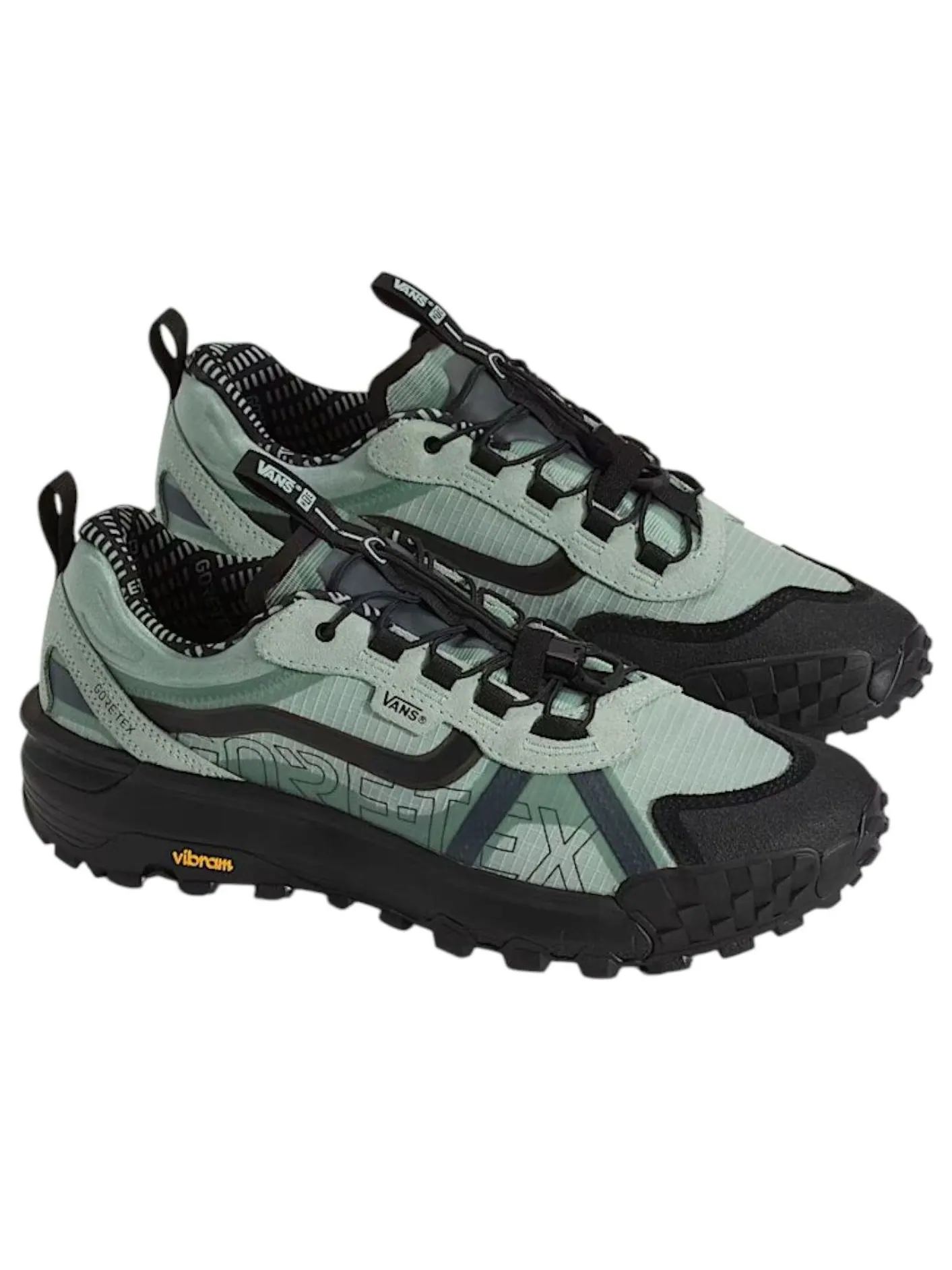 Кроссовки Vans Crosspath XC Gore-Tex 'Dusty Olive Blue' — изображение 2 из 4, зеленый