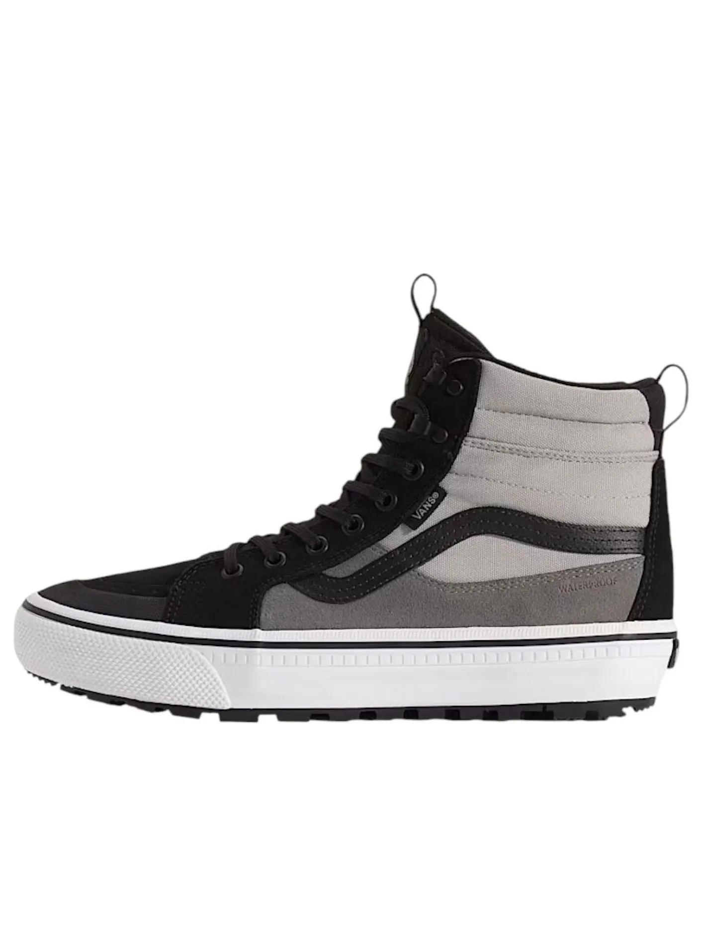 Водонепроницаемые утепленные кеды Vans Sk8-Hi 'Grey Black' — изображение 1 из 4, зеленый/черный