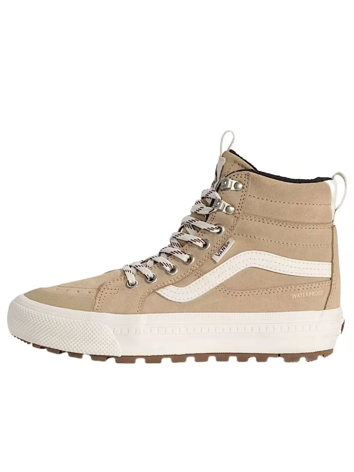 Vans Sk8-Hi Waterproof 'Brown White' — изображение 1 из 4, коричневый/белый