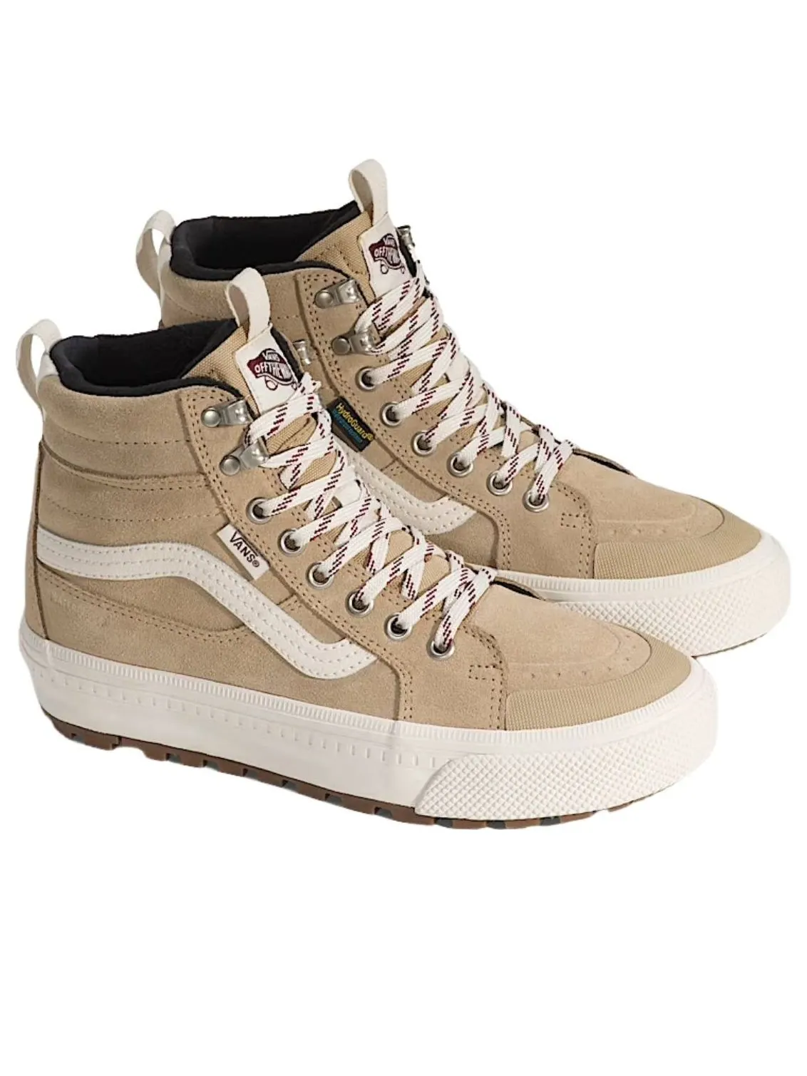 Vans Sk8-Hi Waterproof 'Brown White' — изображение 2 из 4, коричневый/белый