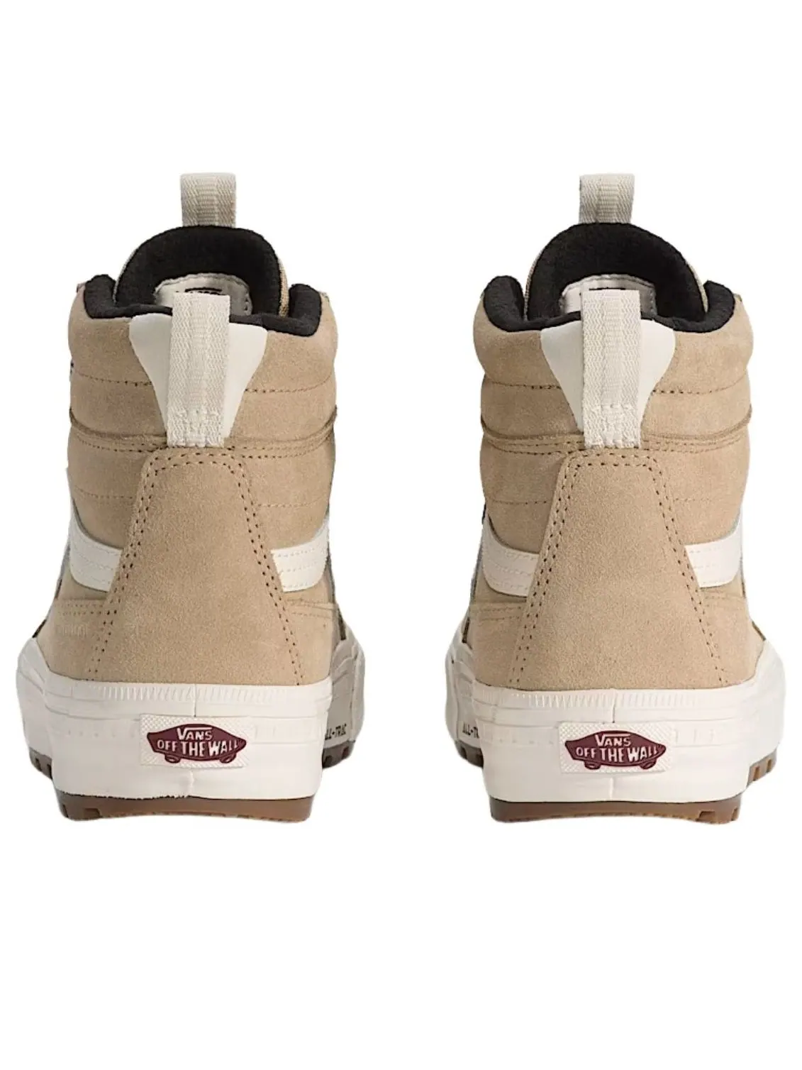 Vans Sk8-Hi Waterproof 'Brown White' — изображение 4 из 4, коричневый/белый
