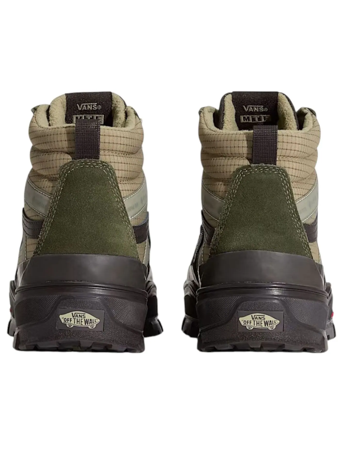 Кроссовки Vans Sk8-Hi GORE-TEX Insulated 'Dark Green Dark Brown' — изображение 4 из 5, зеленый