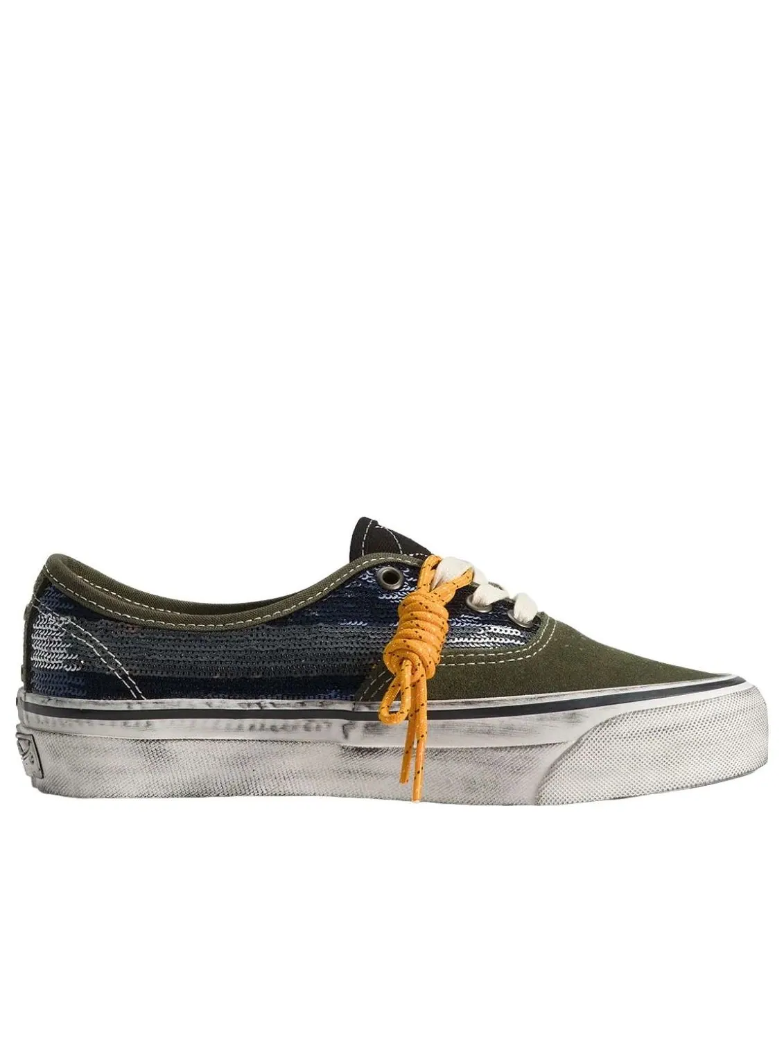 Кроссовки Vans Authentic Premium 'Charms' — изображение 2 из 5, зеленый/синий
