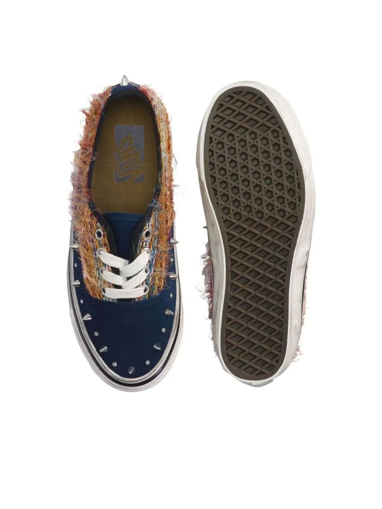 Мужские кеды с низким верхом Vans Authentic Ibiza Navy Blue — изображение 4 из 4, темно-синий