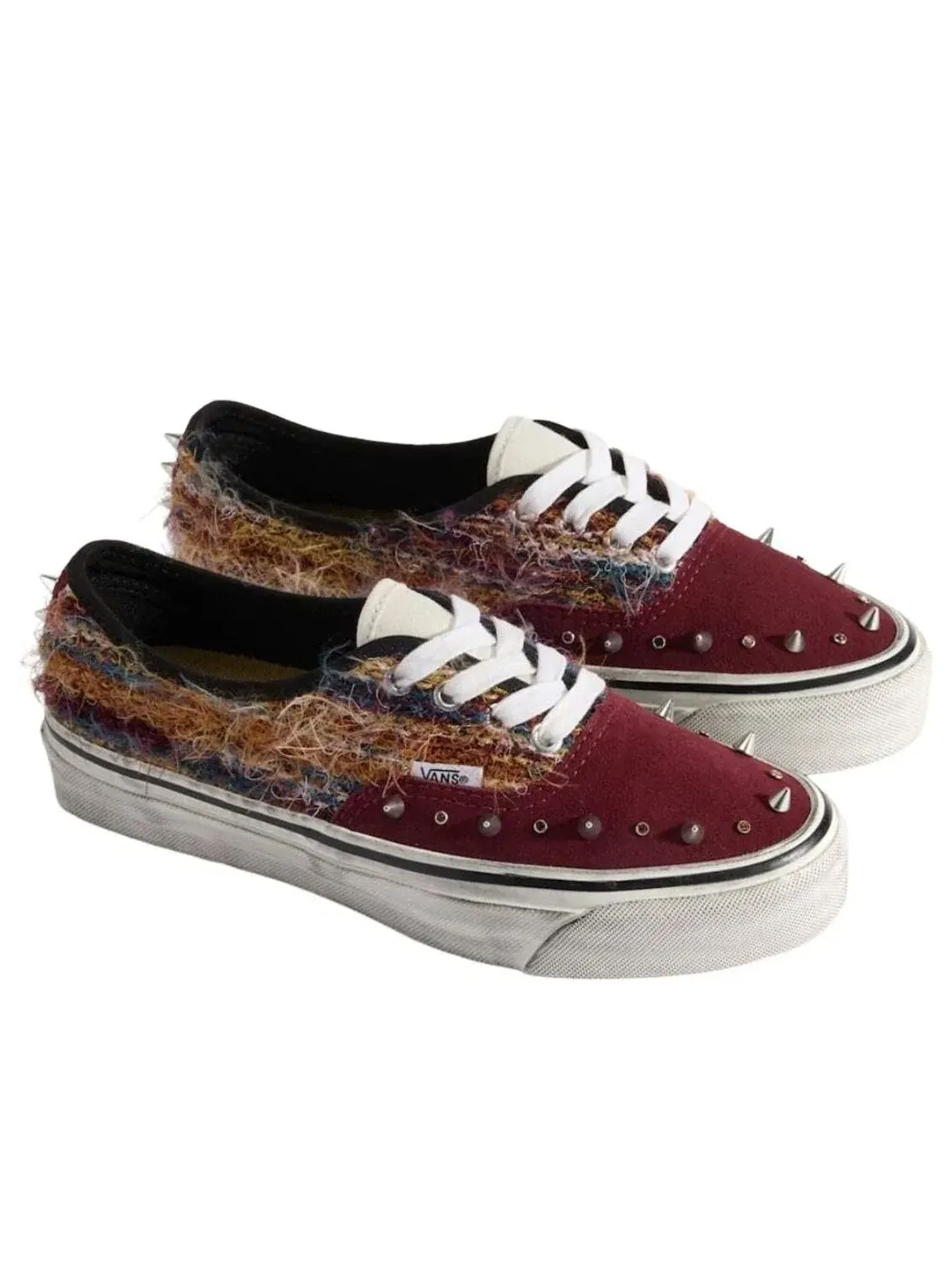 Мужские кеды с низким верхом Vans Authentic — изображение 2 из 4, бордовый