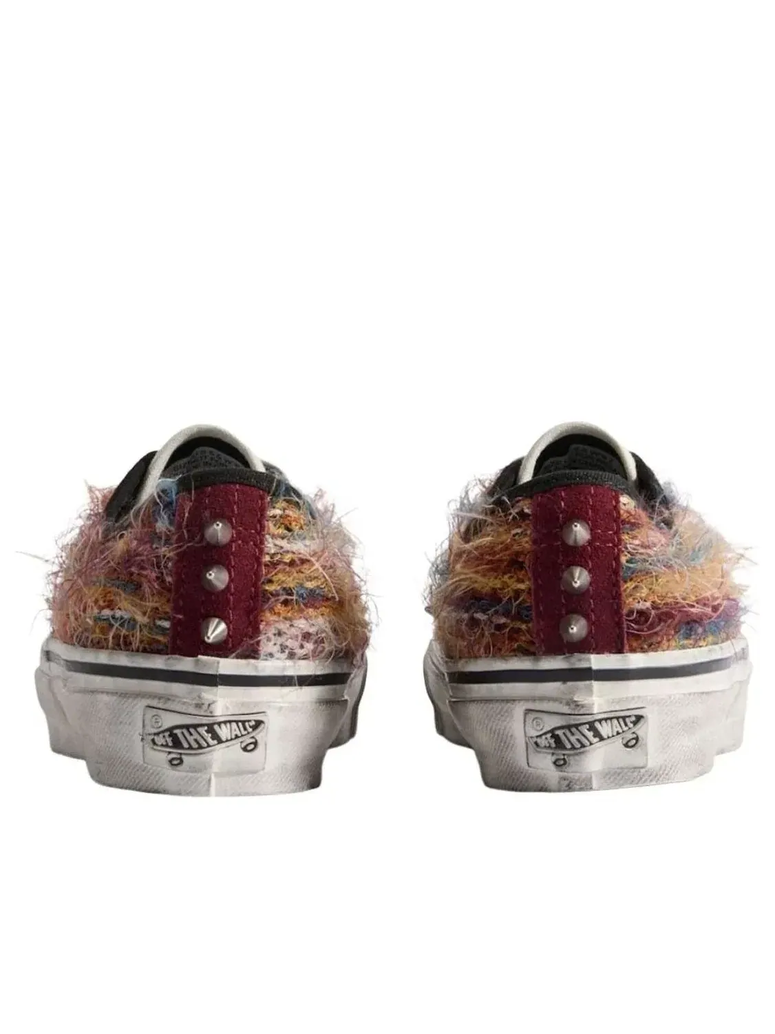 Мужские кеды с низким верхом Vans Authentic — изображение 3 из 4, бордовый