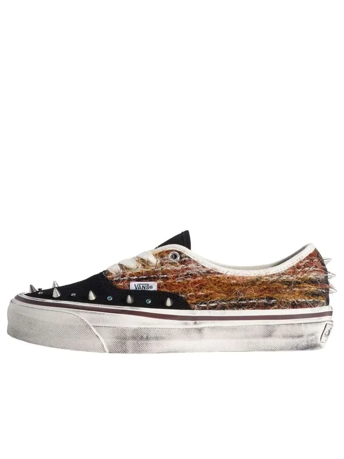 Мужские кеды с принтом Authentic Vans — изображение 1 из 4, черный