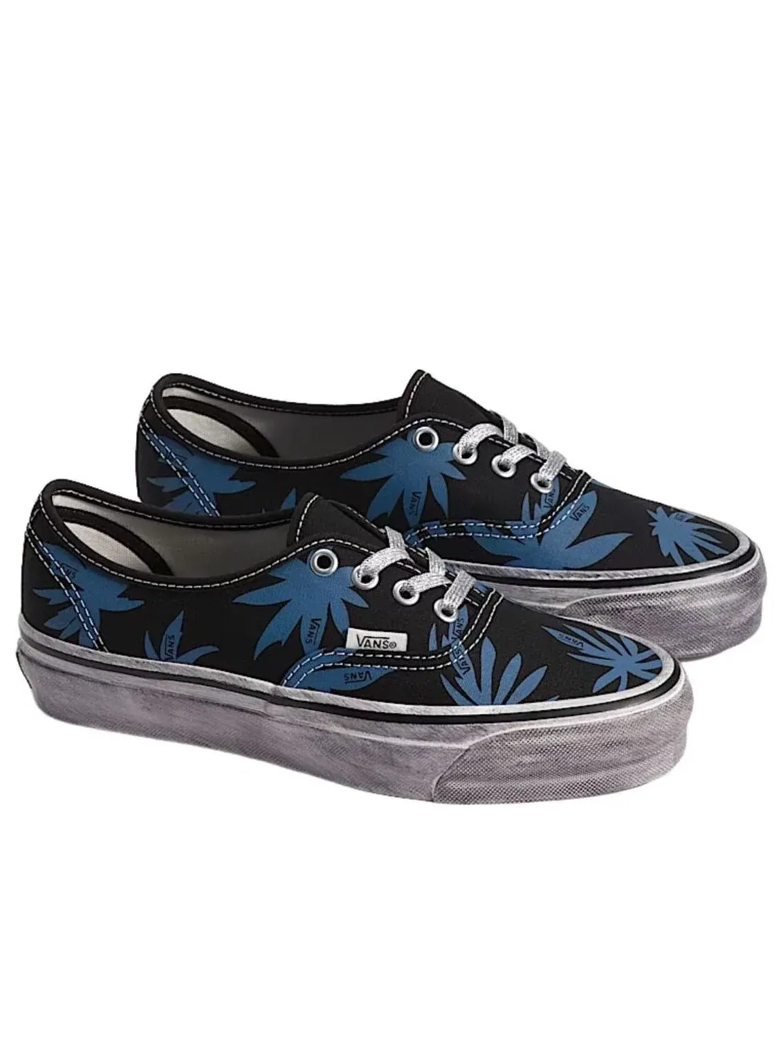 Кеды Vans Premium Authentic 'Black Blue' VN000DB8CJI — изображение 2 из 4, черный