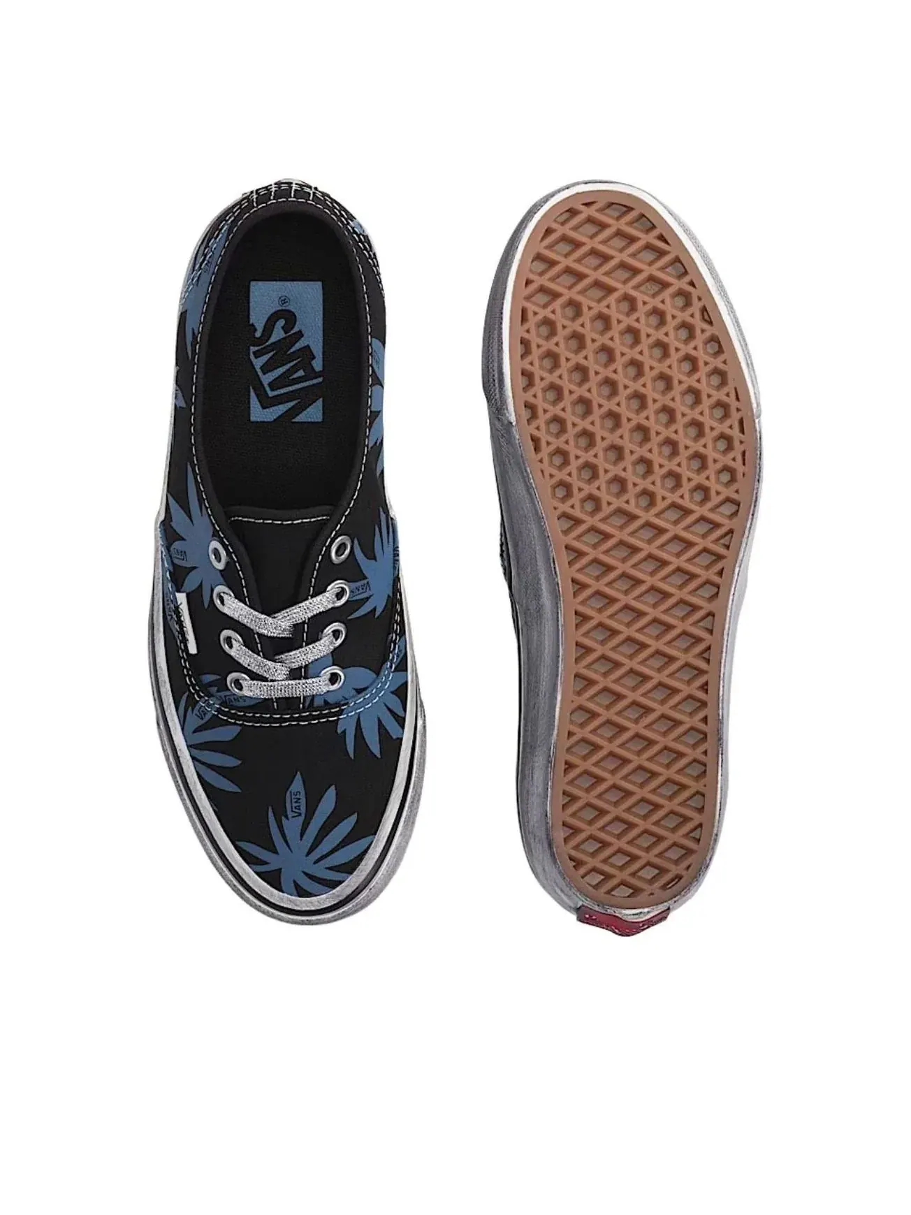 Кеды Vans Premium Authentic 'Black Blue' VN000DB8CJI — изображение 3 из 4, черный