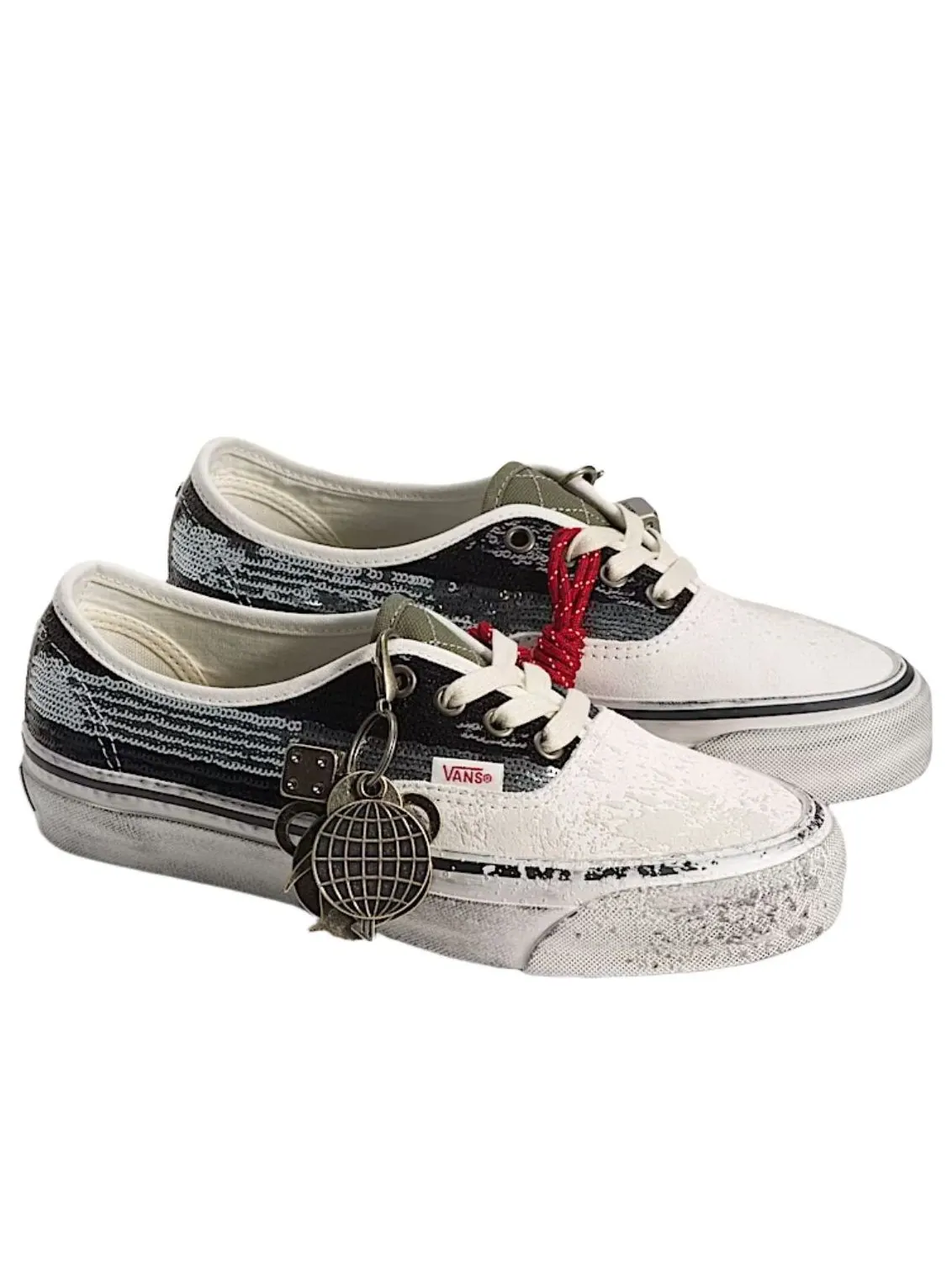Vans Premium Authentic 'La Habana Black White' — изображение 2 из 5, черный/белый