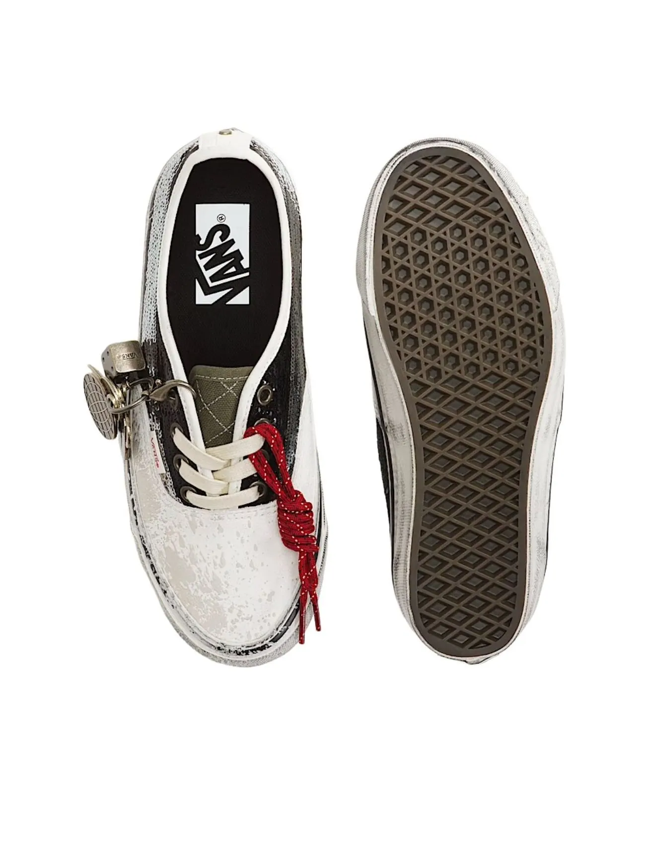 Vans Premium Authentic 'La Habana Black White' — изображение 3 из 5, черный/белый