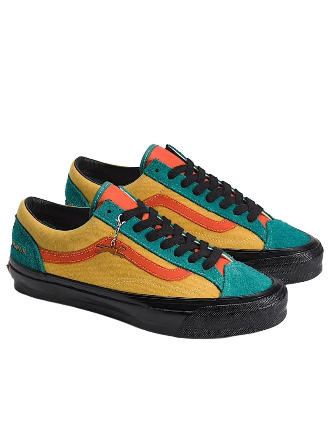 Кеды Vans x Julian Klincewicz Old Skool 36 'Mango Mojito Orange' VN000DC0UXM — изображение 2 из 4, оранжевый
