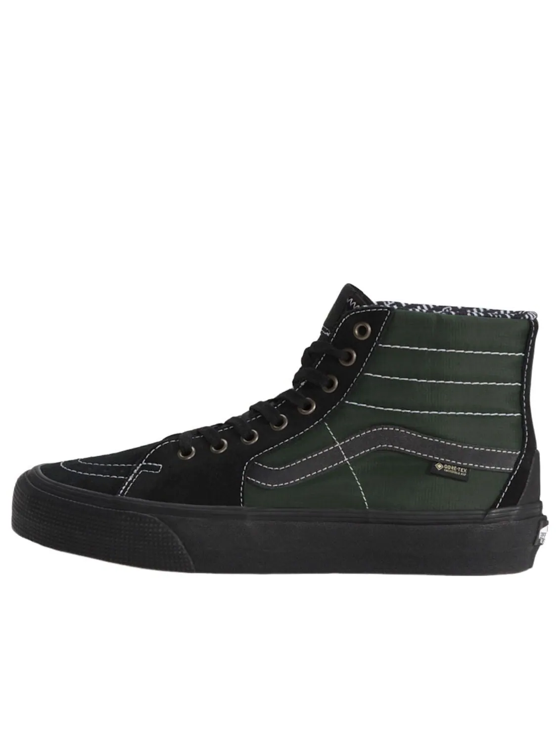 Кроссовки Vans SK8-Hi Gore-Tex 'Black Green' — изображение 1 из 4, черный/зеленый