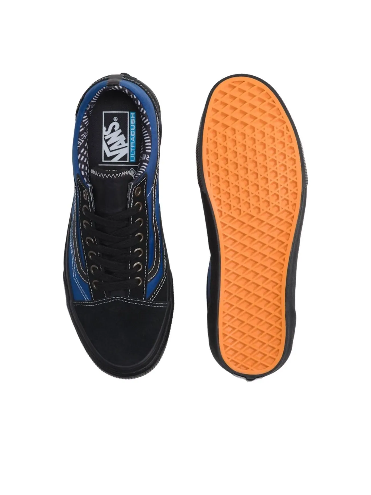 Vans Old Skool Gore-Tex 'Black Blue' — изображение 3 из 4, черный/синий