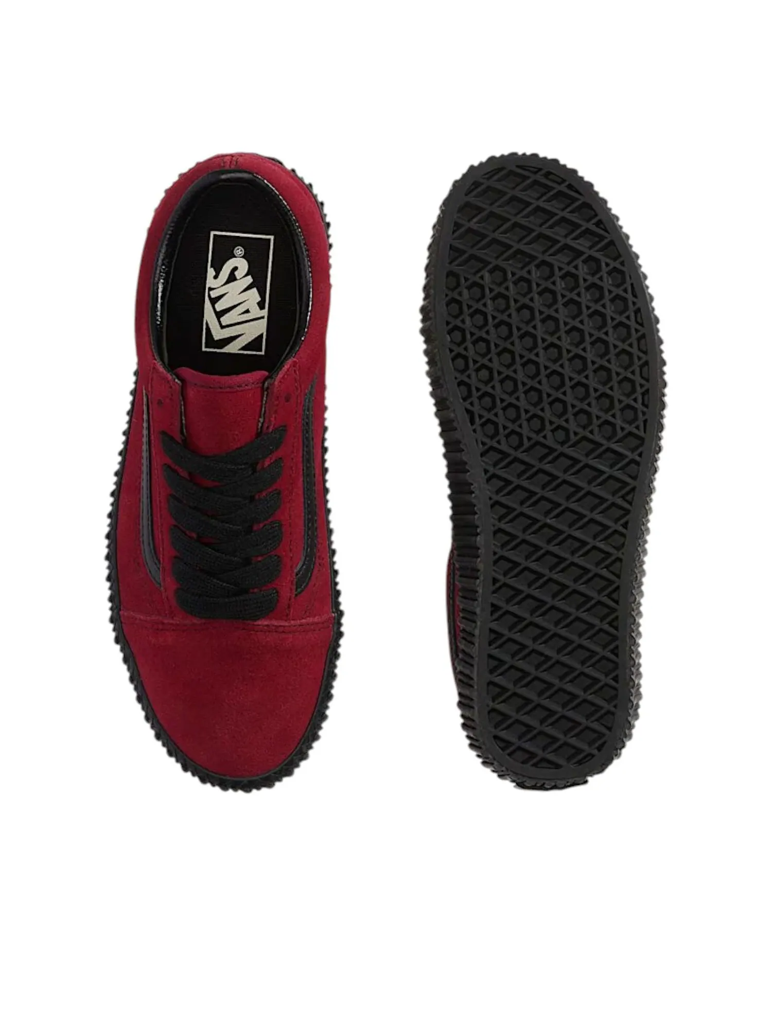 Vans Old Skool Creeper 'Bordeaux Red' — изображение 3 из 5, красный