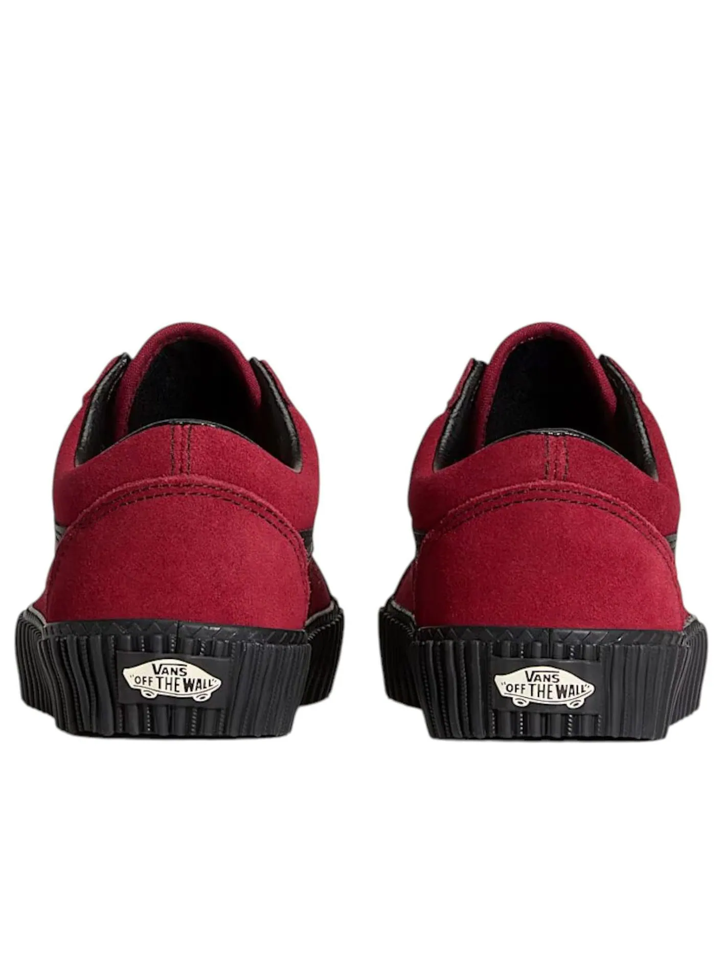 Кроссовки Vans Old Skool Creeper 'Bordeaux Red' — изображение 4 из 5, бордовый