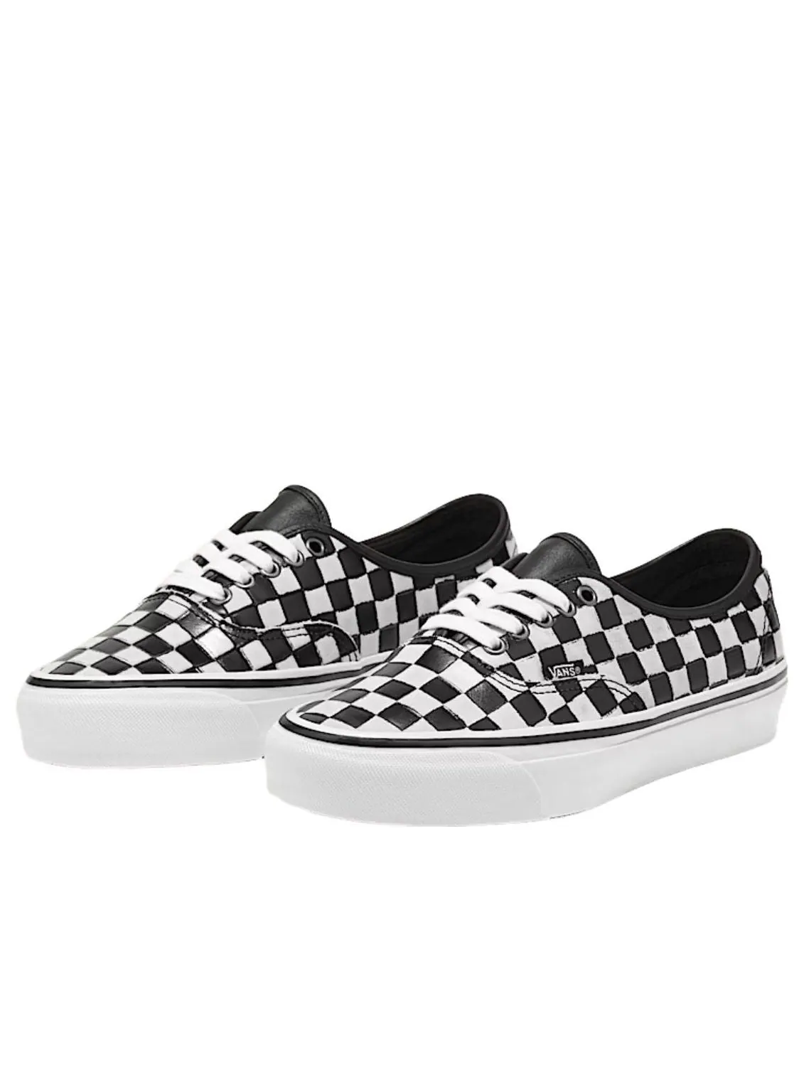 Vans OTW Authentic 44 Vibram 'Checkerboard White Black' — изображение 2 из 4, белый/черный