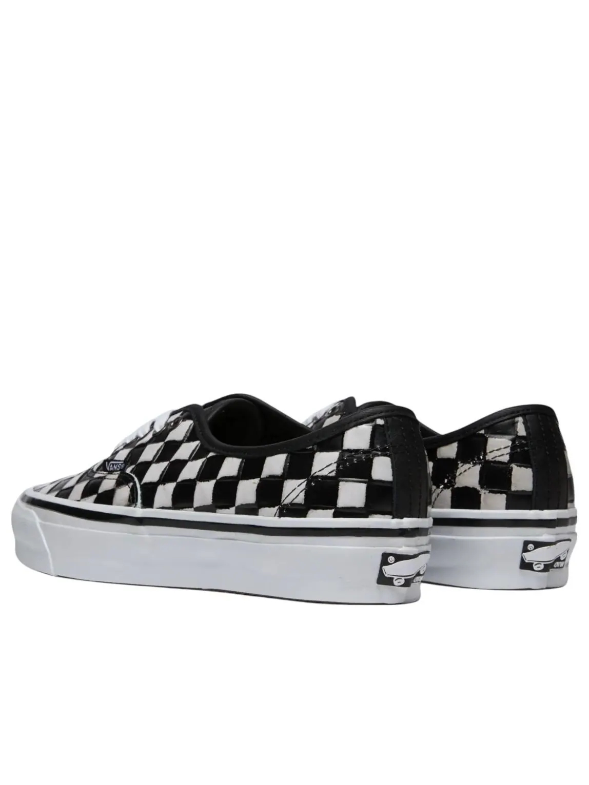 Кроссовки Vans OTW Authentic 44 Vibram 'Black White' — изображение 2 из 3, черный