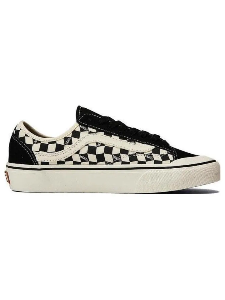 Кроссовки Vans Style 136 Decon VR3 SF 'Cream Black' — изображение 2 из 5, бежевый