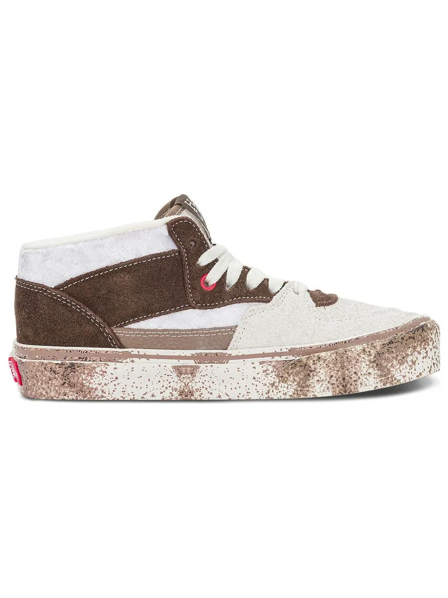 Кроссовки Vans Half Cab 'White Brown' — изображение 2 из 5, белый