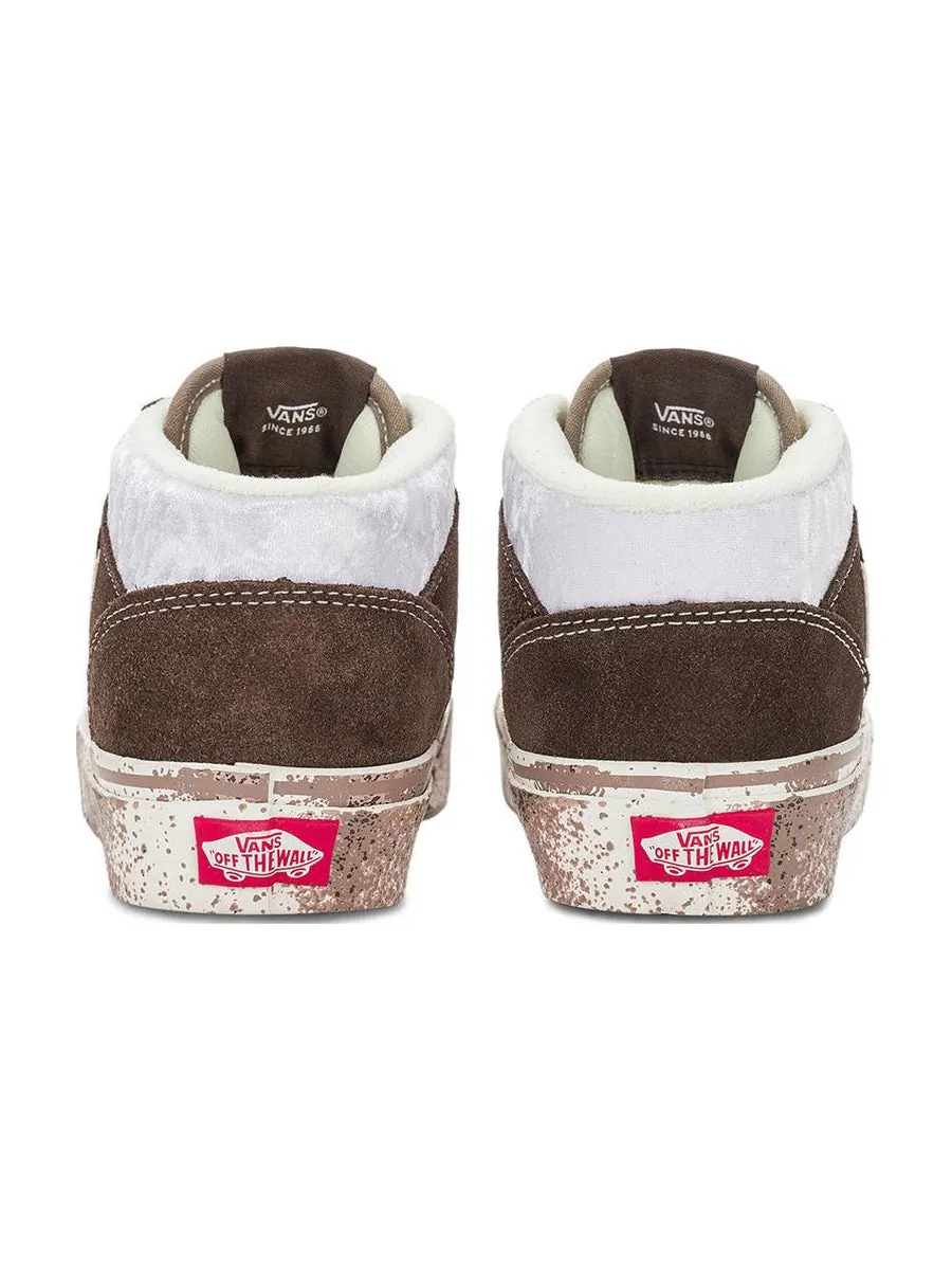Кроссовки Vans Half Cab 'White Brown' — изображение 4 из 5, белый