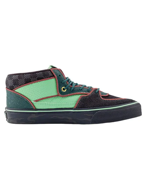 Кроссовки half cab 'year of the dragon' Vans — изображение 2 из 4, черный/зеленый/красный