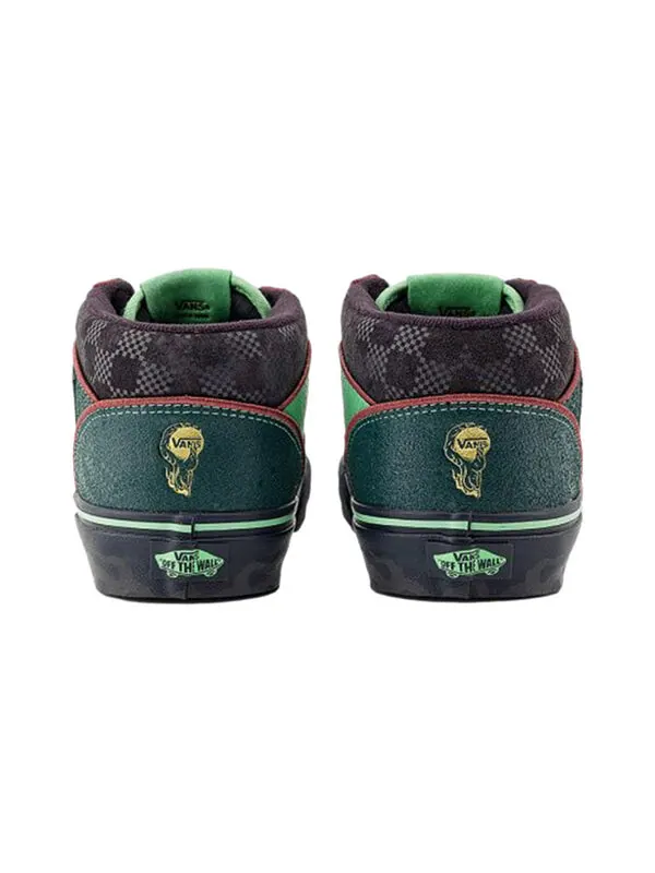 Кроссовки half cab 'year of the dragon' Vans — изображение 3 из 4, черный/зеленый/красный