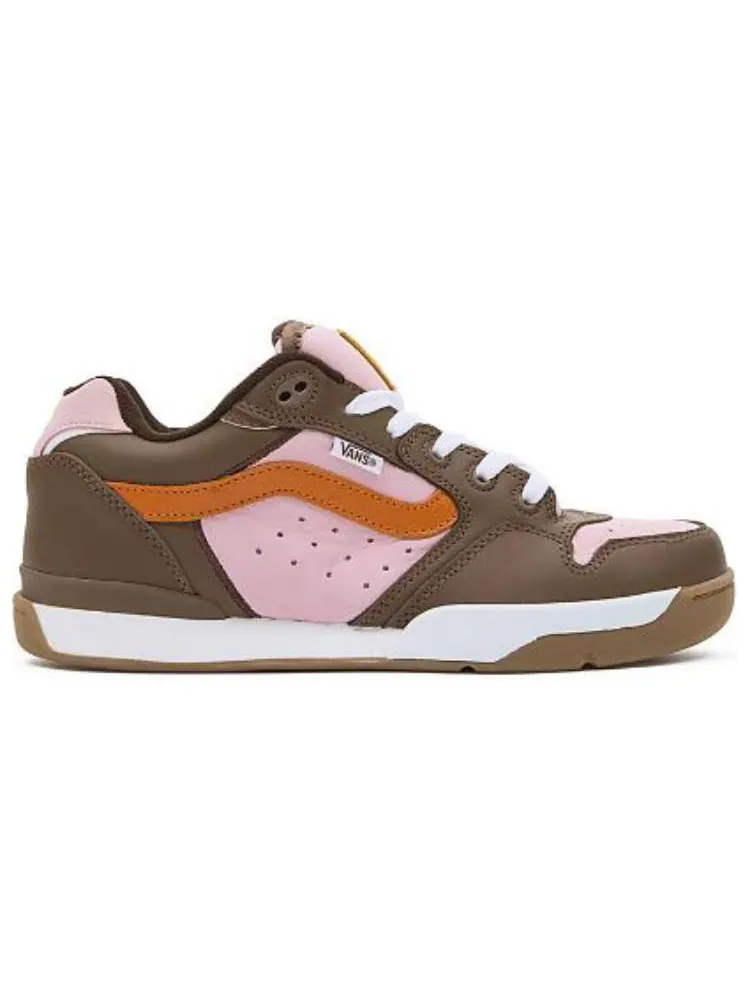 Кроссовки Vans x Vault Gallery Dept. Rowley 'Brown Pink White' — изображение 3 из 5, коричневый